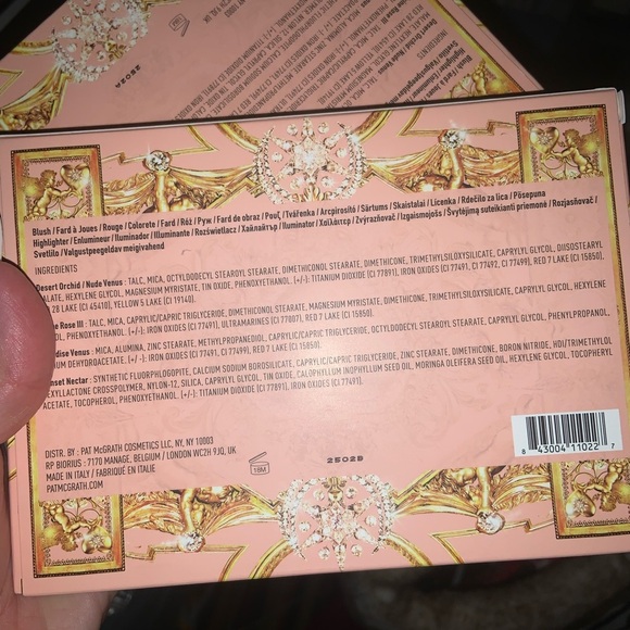 Pat McGrath blush palette Devine cheek palette nude Venus  new in box makeup - Picture 2 of 3